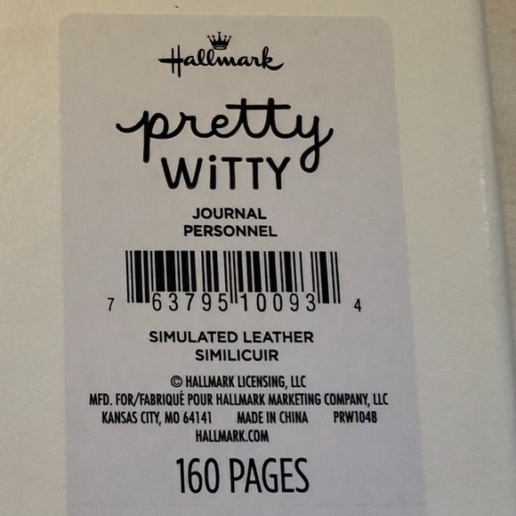 Hallmark Journal with Leather Pouch - Picture 3 of 6